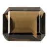 Smokey Quartz, Octagon, 12x10mm
