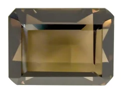 Smokey Quartz, Octagon, 16x12mm