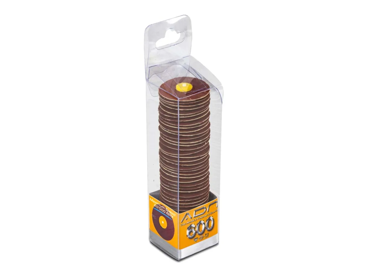 Snap On Emery Disc, Pack of 50 600 Grit