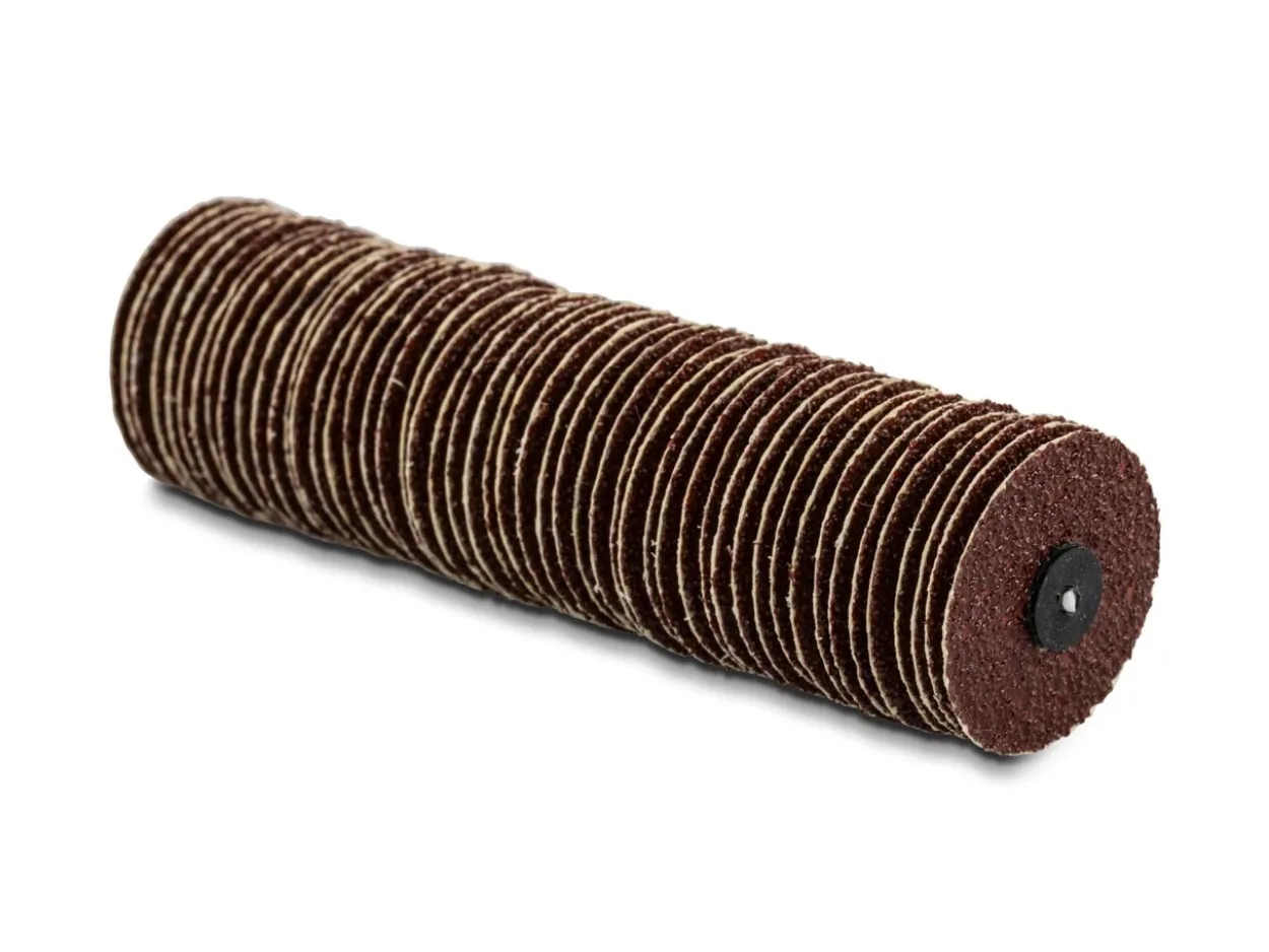 Snap On Emery Disc, Pack of 50 80 Grit