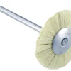 Soft White Bristle Pendant Wheel 22mm