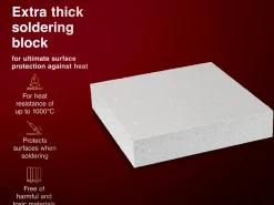 Soldering Block 100 X 100 X 20mm