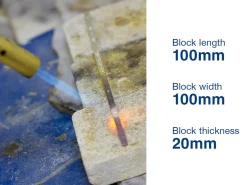 Soldering Block 100 X 100 X 20mm