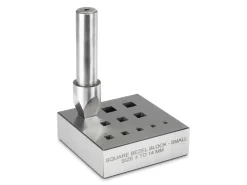 Square Bezel Block 4.0mm To 14.0mm Holes 17°