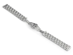 Stainless Steel Watch Bracelet, Centre Clasp, 18mm