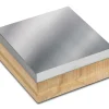 Steel Bench Block With Wooden Base, 76mm X 76mm