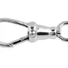 Sterling Silver Albert Swivel 23mm Open Ring