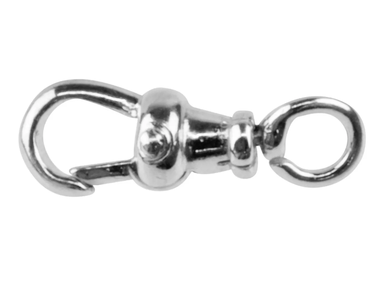 Sterling Silver Albert Swivel 19mm Open Ring