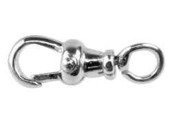 Sterling Silver Albert Swivel 15mm Open Ring