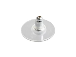 Sterling Silver And Plastic Ear Stud Back Pack of 10, 12mm