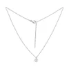 Sterling Silver Anklet With Disc Charm Drop