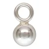 Sterling Silver Ball Drop 3mm