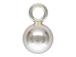 Sterling Silver Ball Drop 4mm