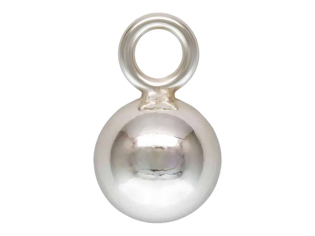 Sterling Silver Ball Drop 4mm