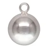 Sterling Silver Ball Drop 8mm