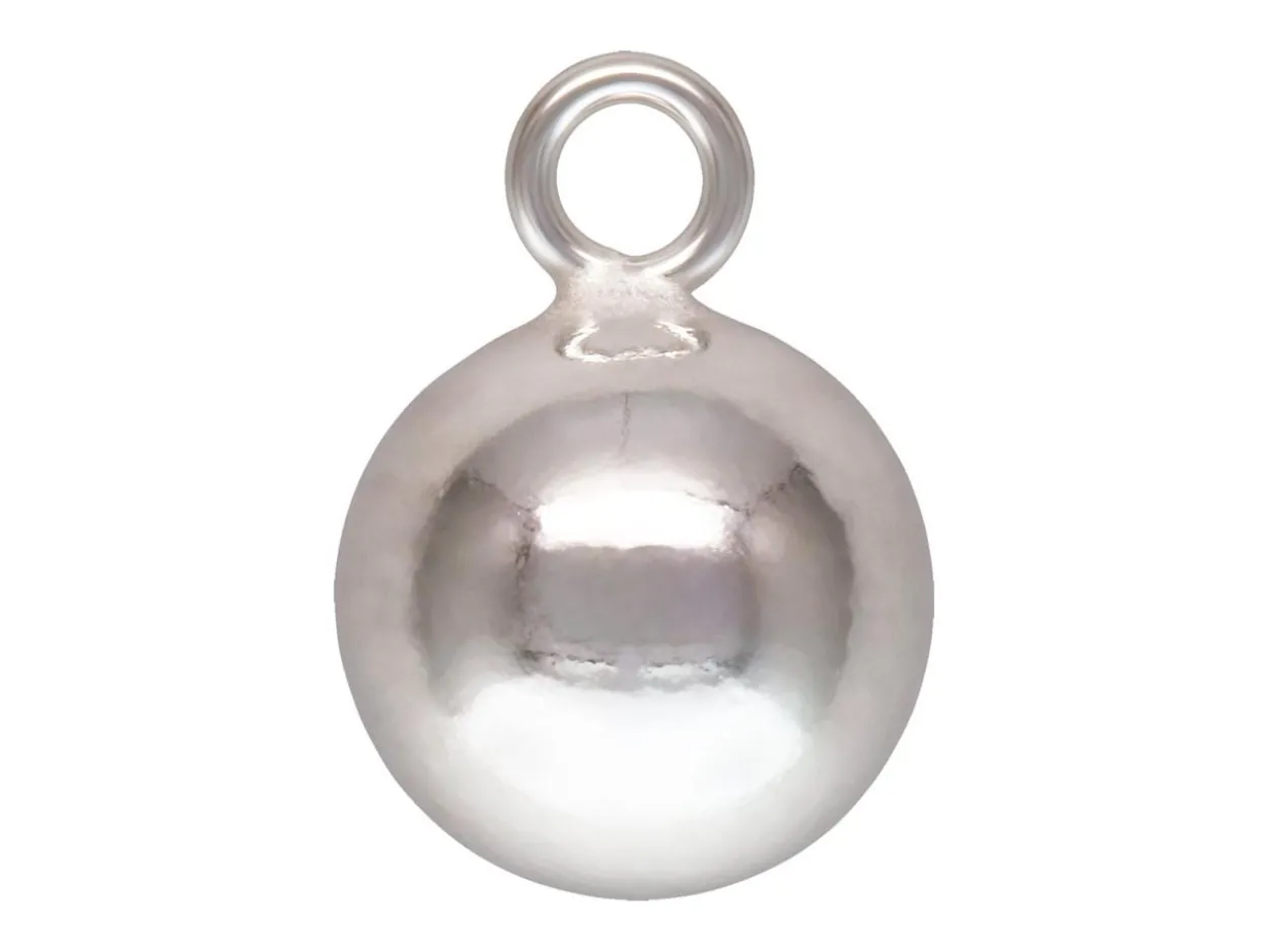Sterling Silver Ball Drop 6mm