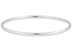 Sterling Silver Bangle 3.5mm Wide Hallmarked