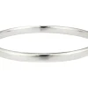 Sterling Silver Bangle 5.4mm Wide Hallmarked