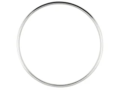 Sterling Silver Bangle 5.4mm Wide Hallmarked
