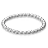 Sterling Silver Beaded Ring 2mm Size K