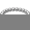 Sterling Silver Beaded Ring 3mm Size K