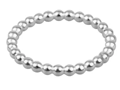 Sterling Silver Beaded Wire 2mm