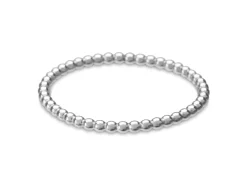 Sterling Silver Beaded Wire 1mm