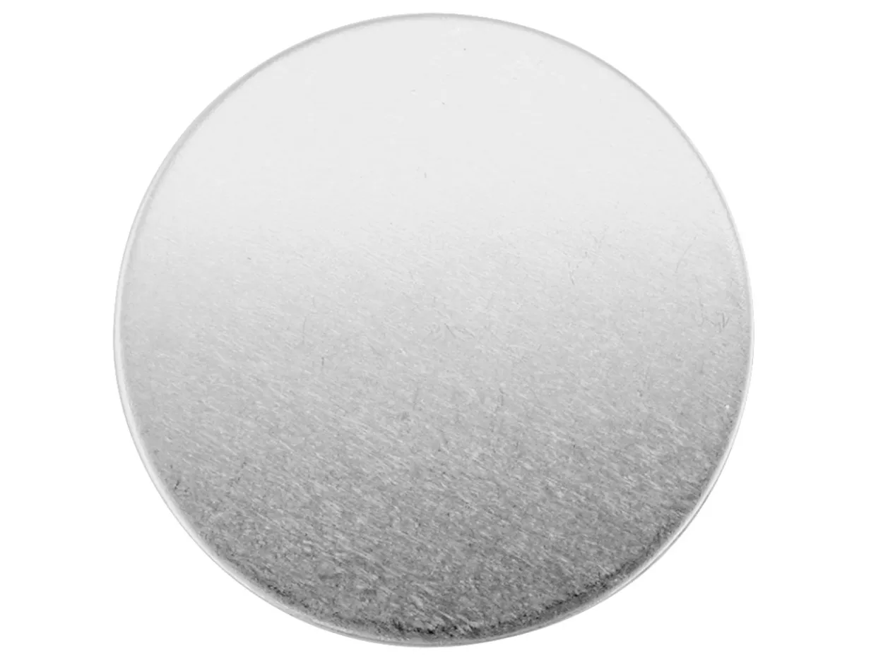 Sterling Silver Blank Round Disc 0.50mm X 5mm Fully Annealed Round 5mm, 100% Recycled Silver