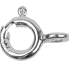 Sterling Silver Bolt Rings Closed 8mm Pack of 10
