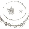 Sterling Silver Bubble Bracelet Kit