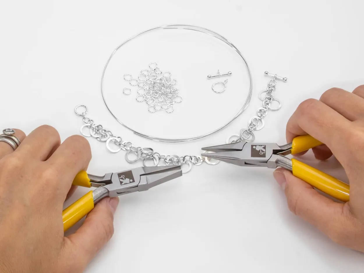 Sterling Silver Bubble Bracelet Kit