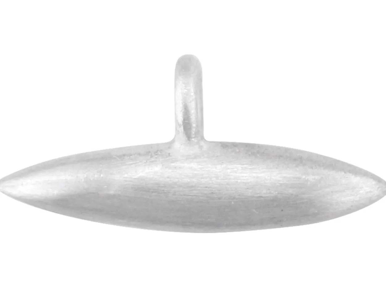 Sterling Silver Bullet Cuff Link Polished