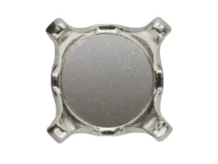 Sterling Silver Buttercup 4 Claw Ear Stud 8mm