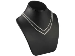 Sterling Silver Chevron 30mm