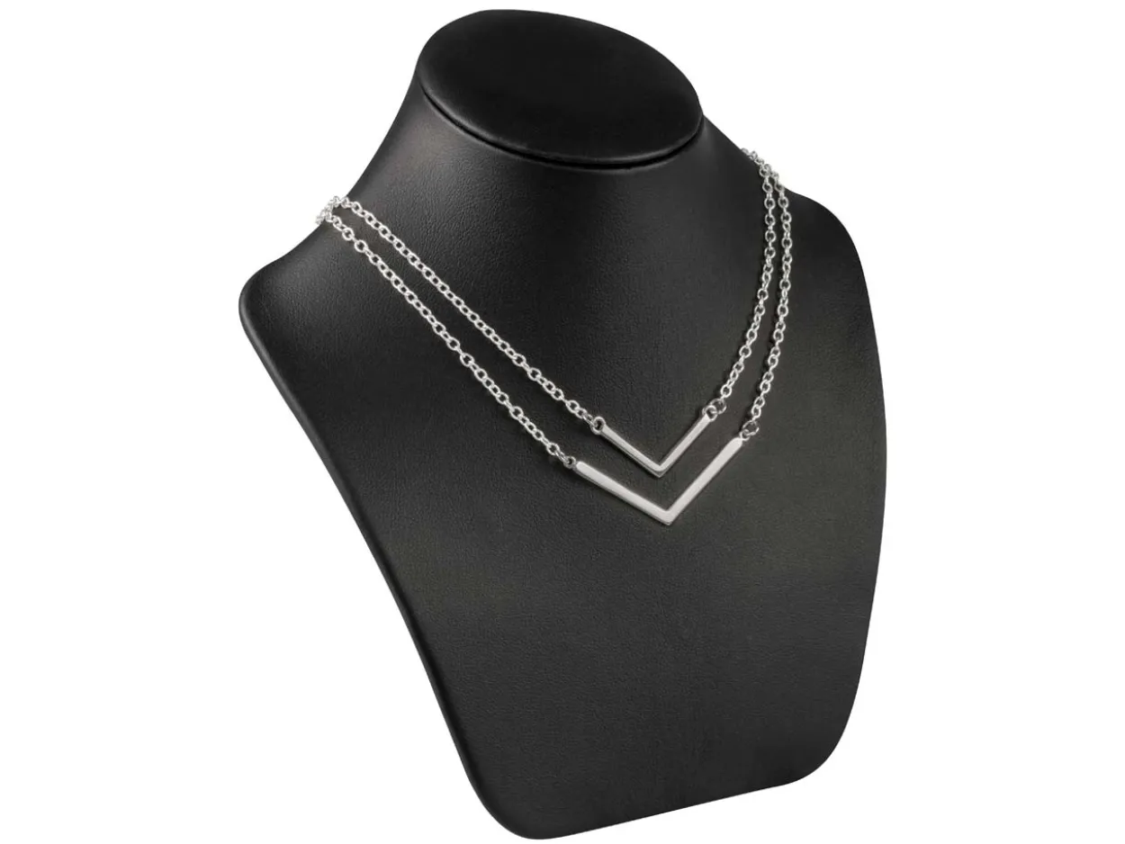 Sterling Silver Chevron 30mm