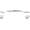 Sterling Silver Childs Torque Bangle, Round Wire