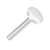 Sterling Silver Circle Labret Tube 3mm