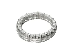 Sterling Silver Circle Of Life Stone Set 18mm