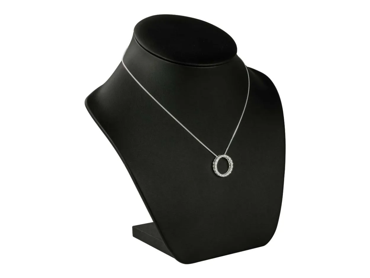 Sterling Silver Circle Of Life Stone Set 18mm