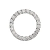 Sterling Silver Circle Of Life Stone Set 14mm