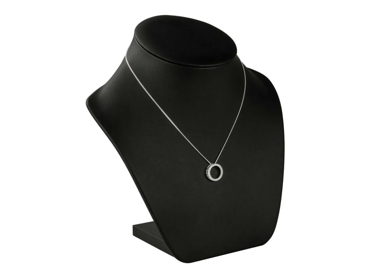 Sterling Silver Circle Of Life Stone Set 14mm