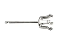 Sterling Silver Claw 4mm, Pack of 10, Buttercup Earring