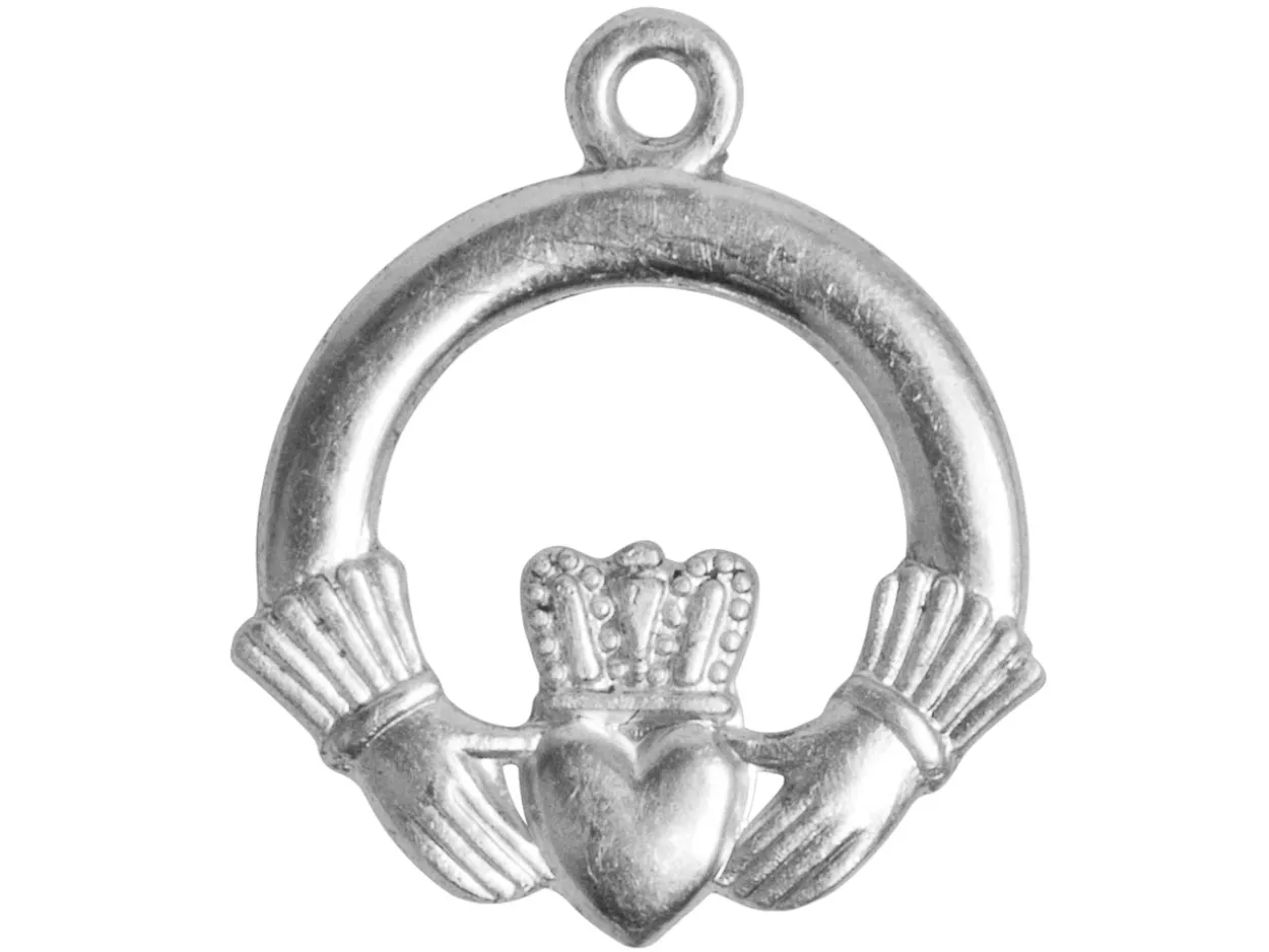 Sterling Silver Cp3 Pendant, 12.5mm X 0.8mm,100% Recycled Silver 100% Recycled Silver