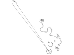 Sterling Silver Crescent Moon Pendant Kit