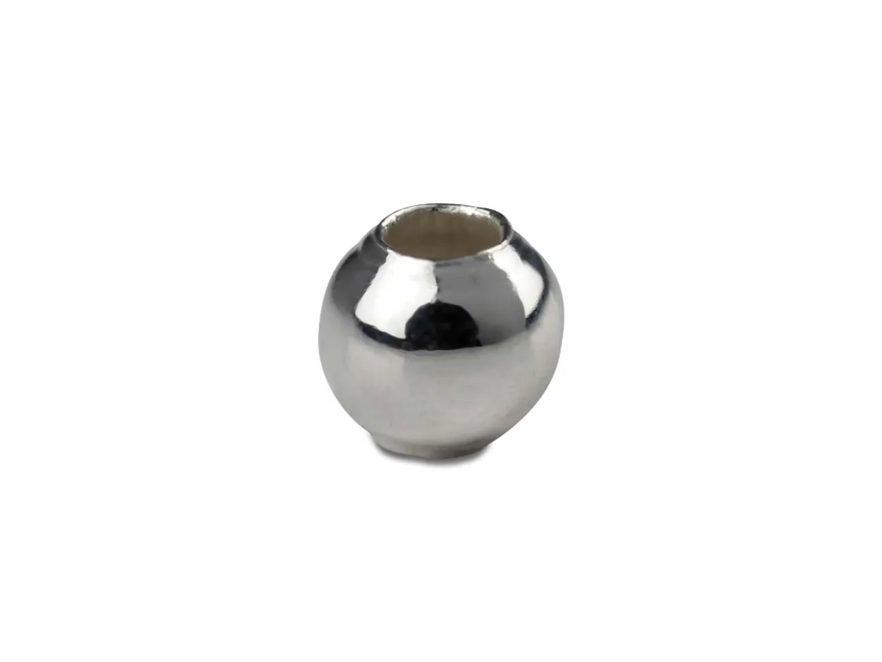 Sterling Silver Crimp Bead 2mm Pack of 100