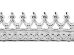 Sterling Silver Crown Gallery Strip 5.1mm