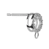 Sterling Silver Cubic Zirconia Channel Set And Ring Pack of 2
