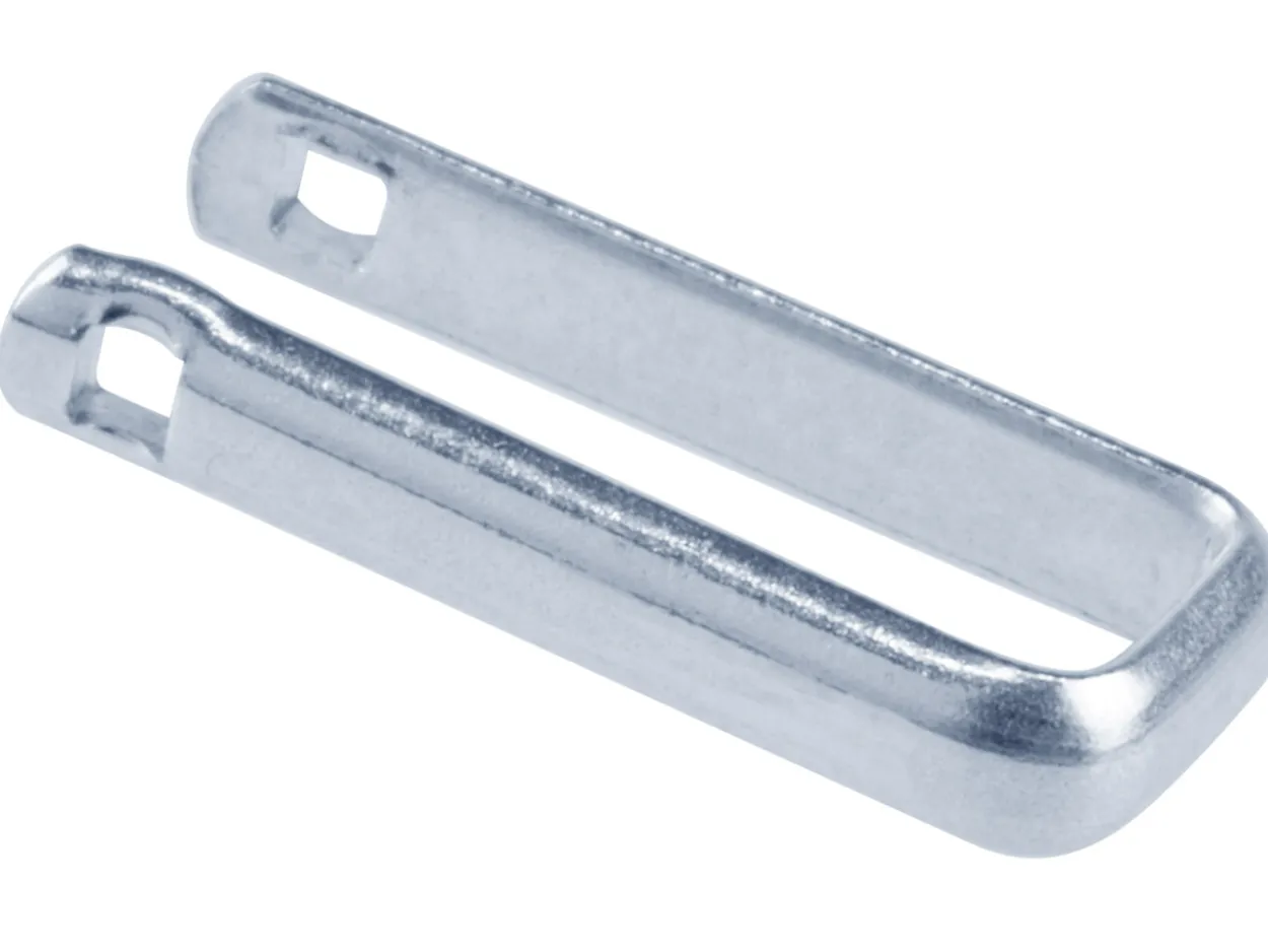 Sterling Silver Cufflink U Arm Only Lightweight, 100% Recycled Silver