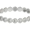 Sterling Silver Daisy Flower Ring 3mm Size O