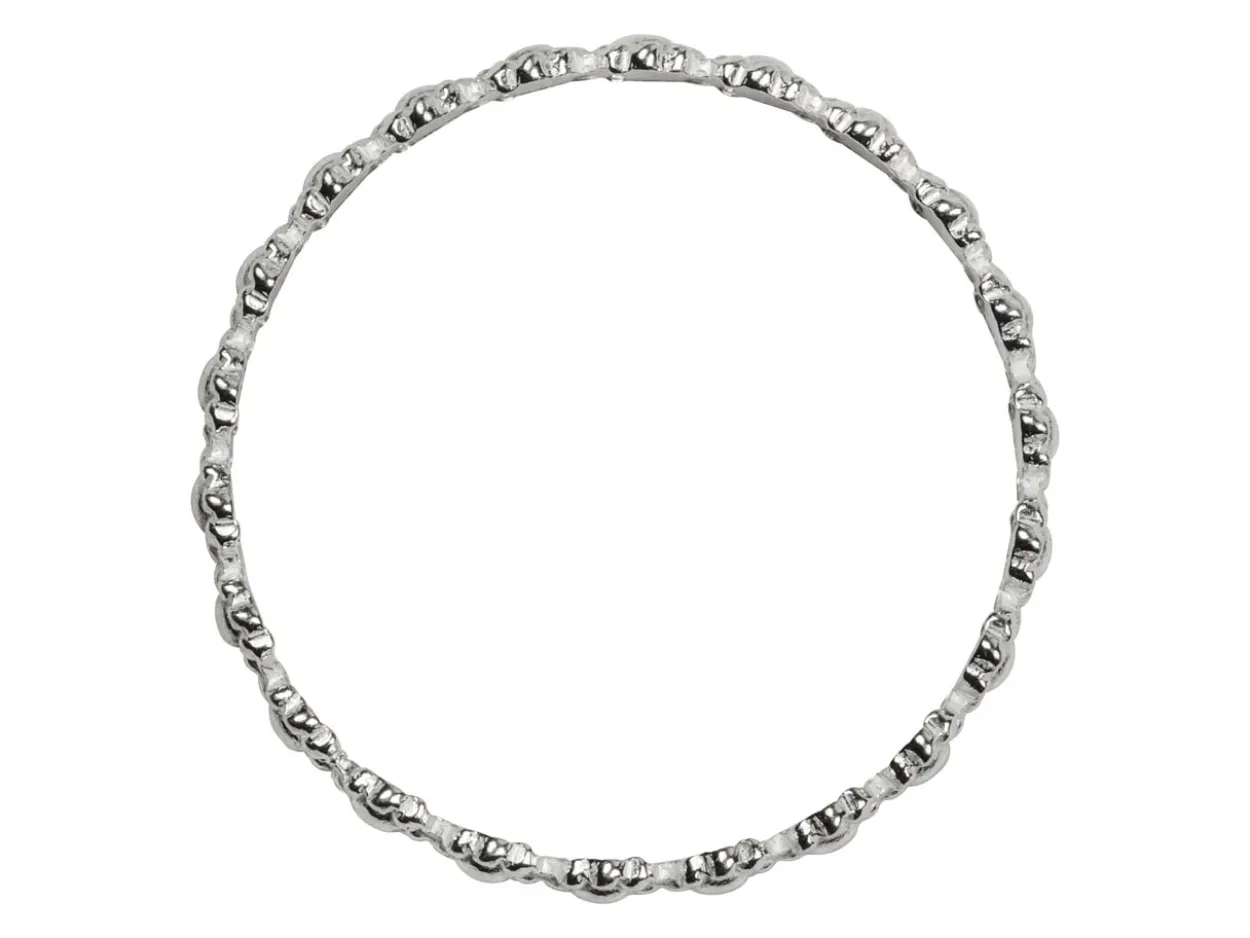 Sterling Silver Daisy Flower Ring 3mm Size O